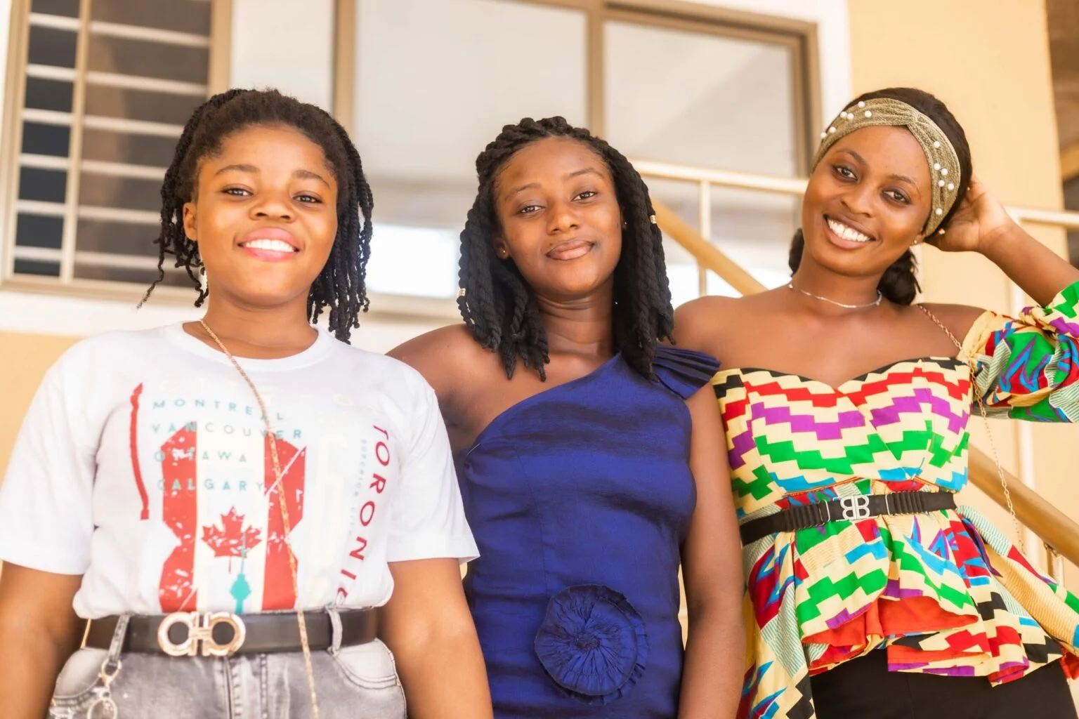 Klintaps University campus aerial view