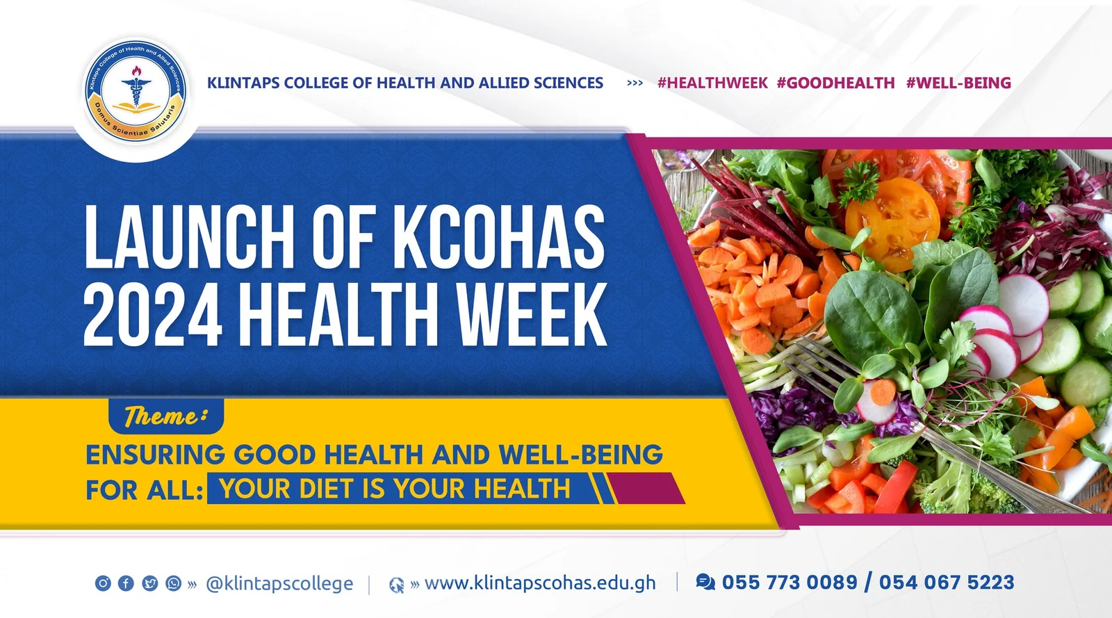 Health Week 2024 launch ceremony