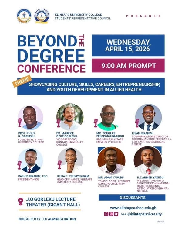 Beyond the Degree: SRC Conference Brings Industry Leaders to Klintaps