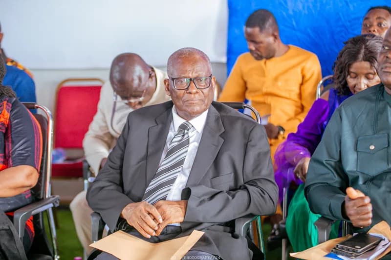 Prof. H.S Amonoo-Kuofi leading the management team