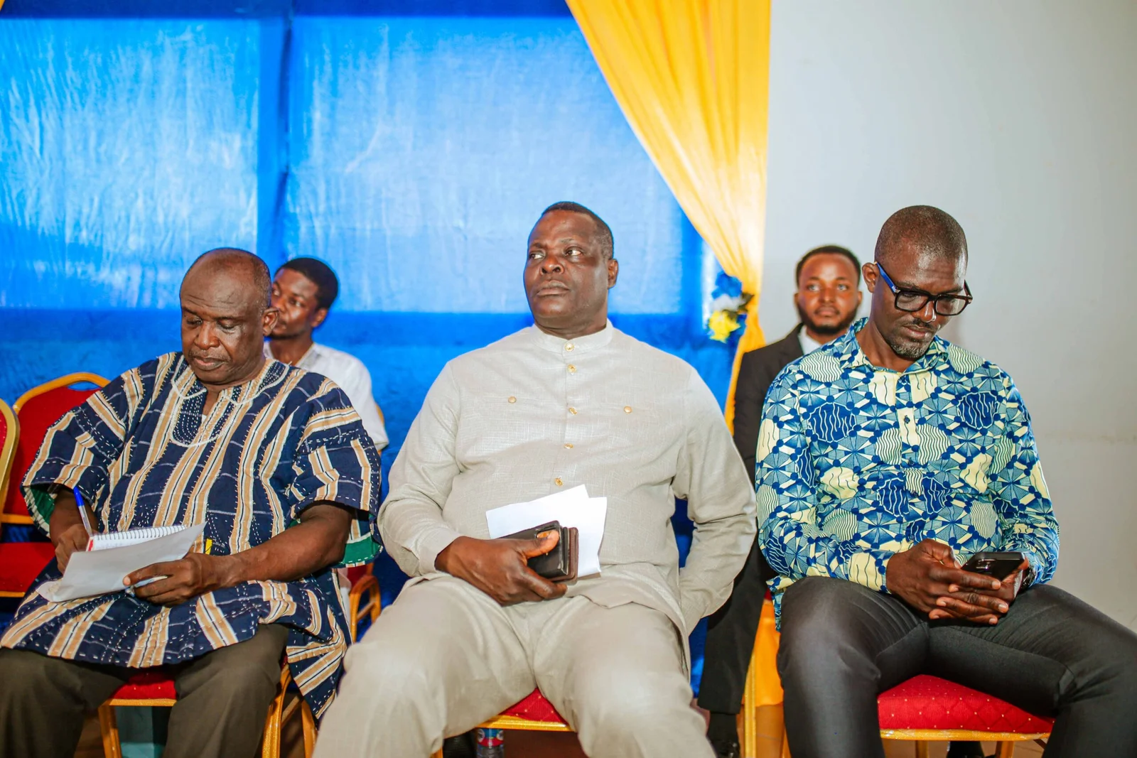 Professor Gorleku speaking at symposium