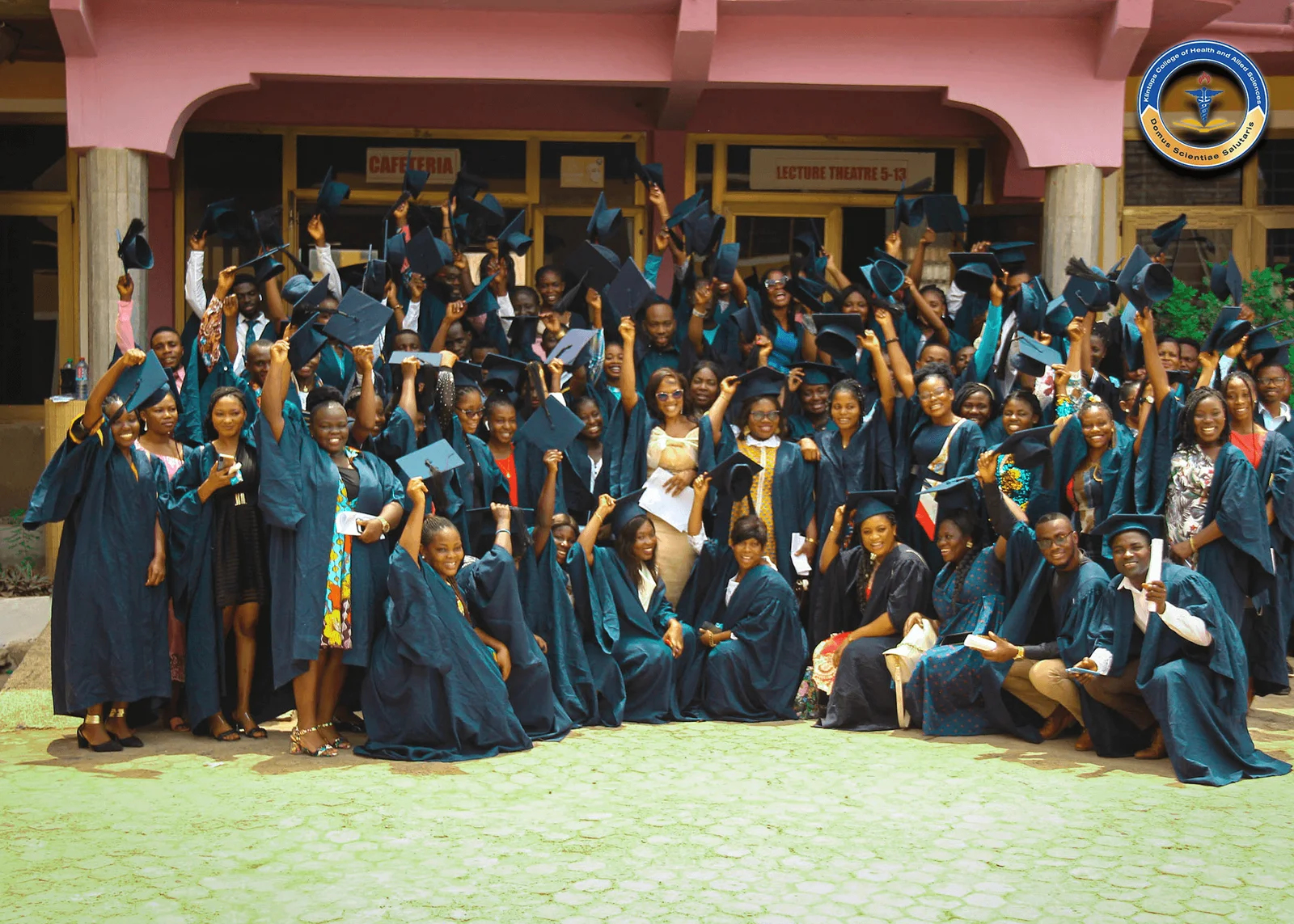 Group of matriculants at Klintaps University College