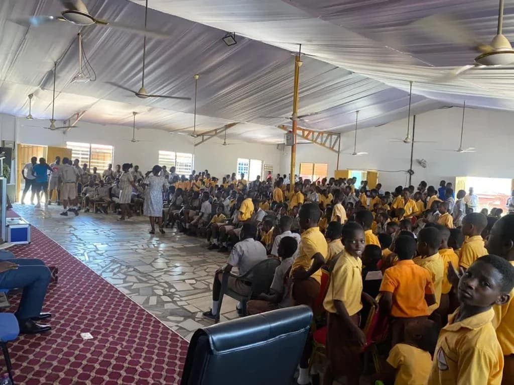International Day of the Boy Child at Klagon TWMA Basic School