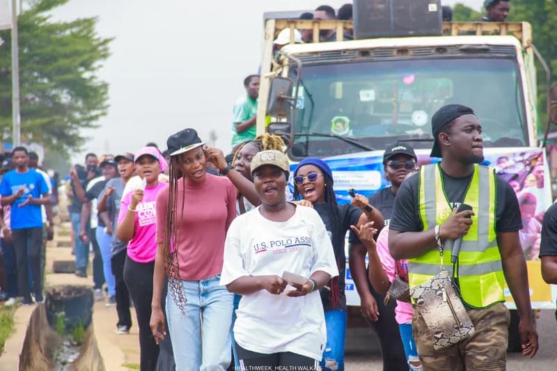 Health Walk through Klagon and surrounding areas
