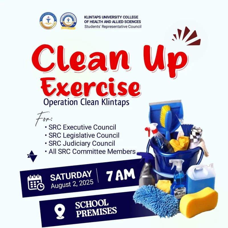Community clean-up initiative in Klagon