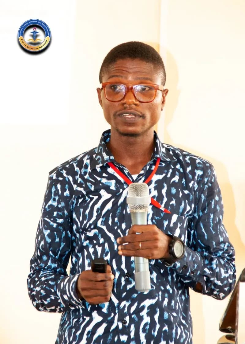 Mr. Gideon Nunufioo facilitating the symposium