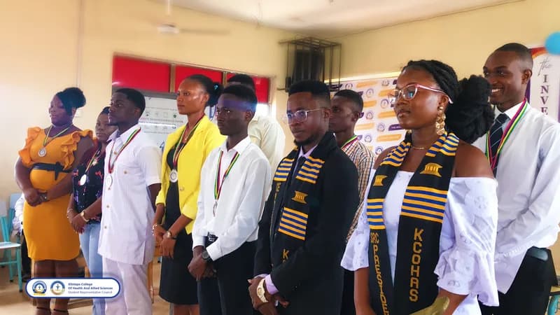The dynamic team of student leaders